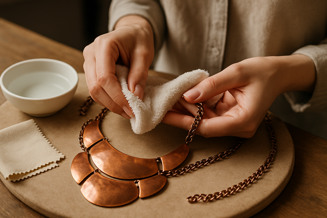 Copper Jewelry Care: Maintaining Your Statement Necklaces