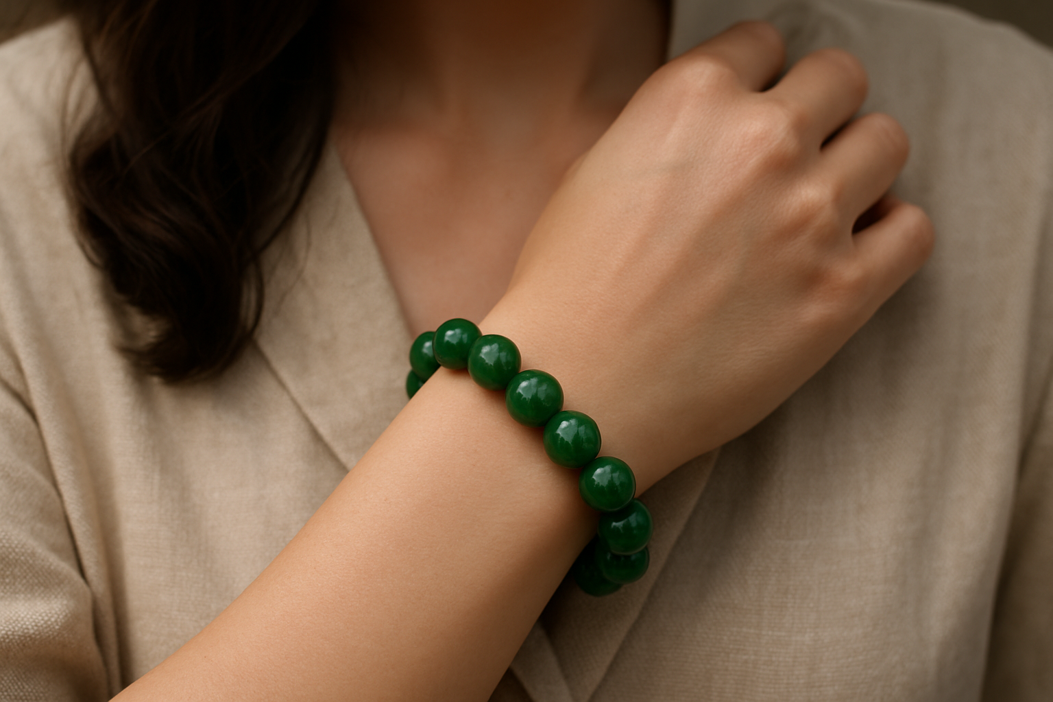Natural Emerald Jade Bracelet For Women Hidden Meanings And Myths