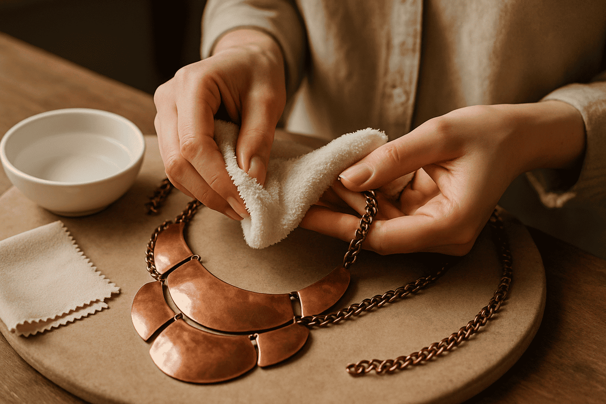 How to Clean Copper Jewellery UK: Care & Maintenance Guide