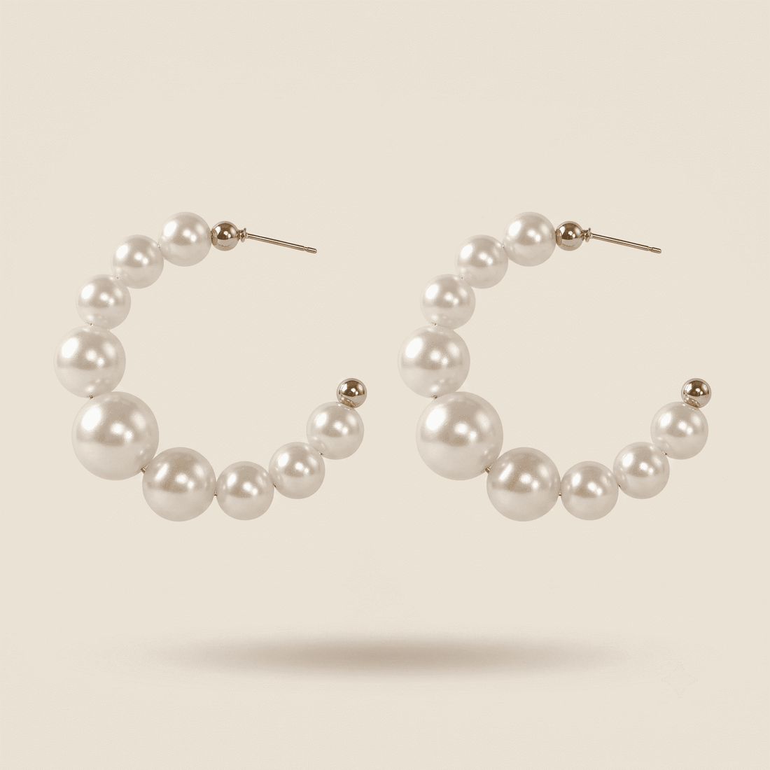 Styling Women's Exaggerated Pearl Hoop Earrings for 2026 Jewelry Trends and Minimalist Jewelry Looks