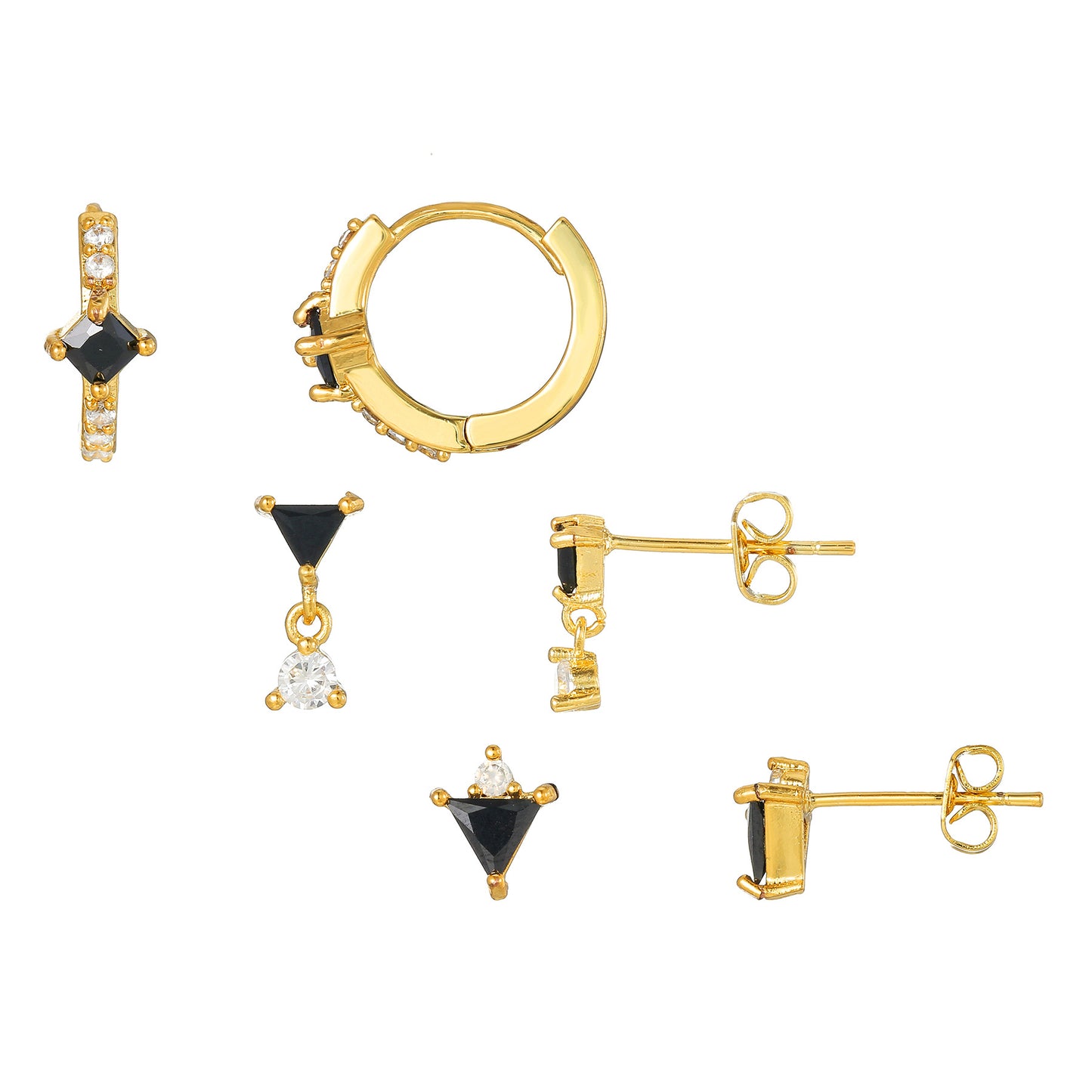 European And American-style Double-layer Ear Bone Clip