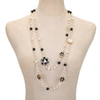 Double pendant chain necklace product detail – elegant women necklace UK