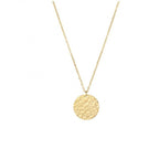Silver layered metal pearl necklace – dainty geometric necklace for women