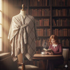 Classic Plaid Scarf | Elegant Oversized Winter Shawl for Women - sparklesway.co.uk 