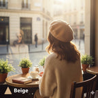 Classic Wool Beret | British Style Beret Hat for Women - sparklesway.co.uk 