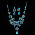 Necklace Earrings Temperament Wedding Accessories Women - sparklesway.co.uk 