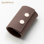 Faux Leather Headband and Ponytail Clip Set — sparklesway.co.uk