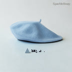 Classic Wool Beret Hat Detail — sparklesway.co.uk