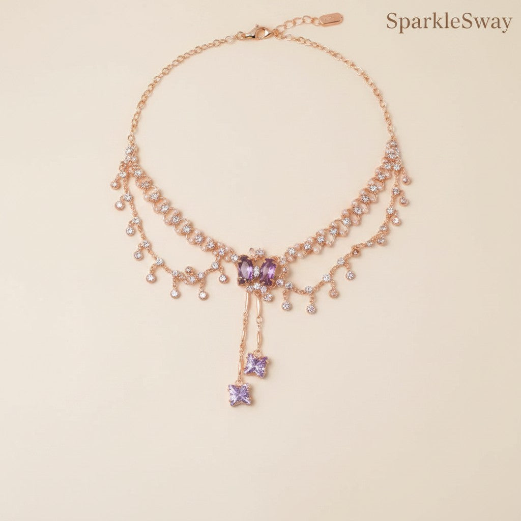 Enchanted Character Layered Necklace — sparklesway.co.uk