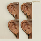Double-Layer Ear Cuff Clips for Women — sparklesway.co.uk