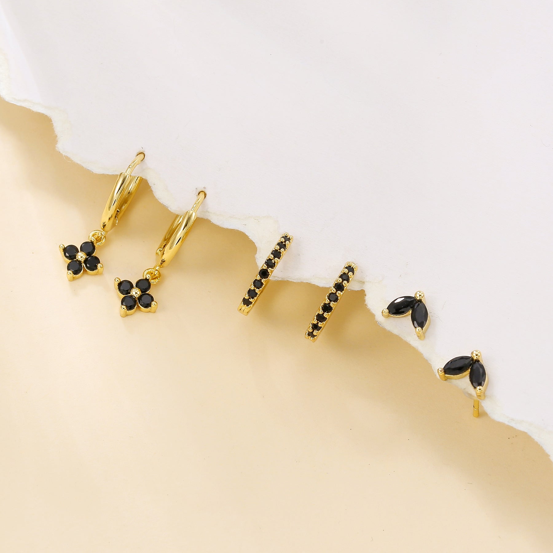 European And American-style Double-layer Ear Bone Clip - sparklesway.co.uk 