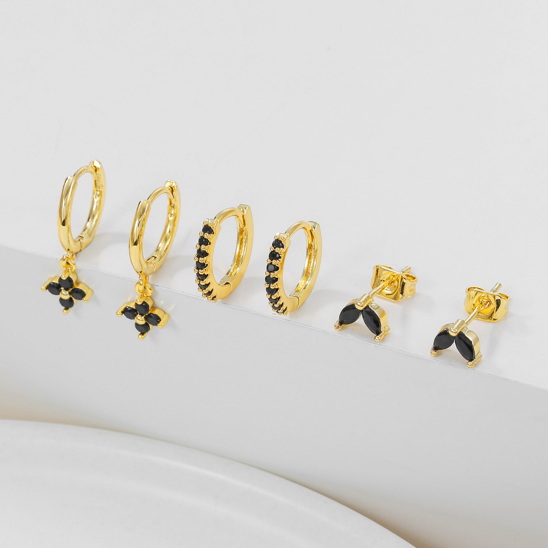 European And American-style Double-layer Ear Bone Clip - sparklesway.co.uk 