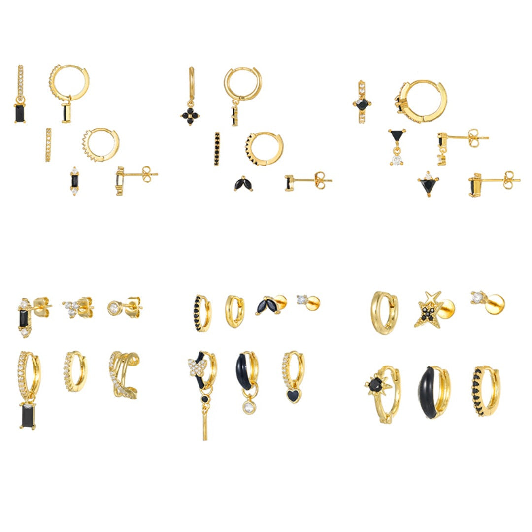 European And American-style Double-layer Ear Bone Clip - sparklesway.co.uk 