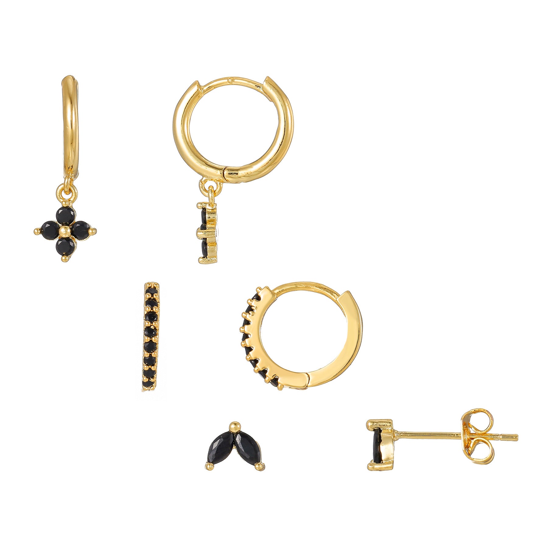 European And American-style Double-layer Ear Bone Clip - sparklesway.co.uk 