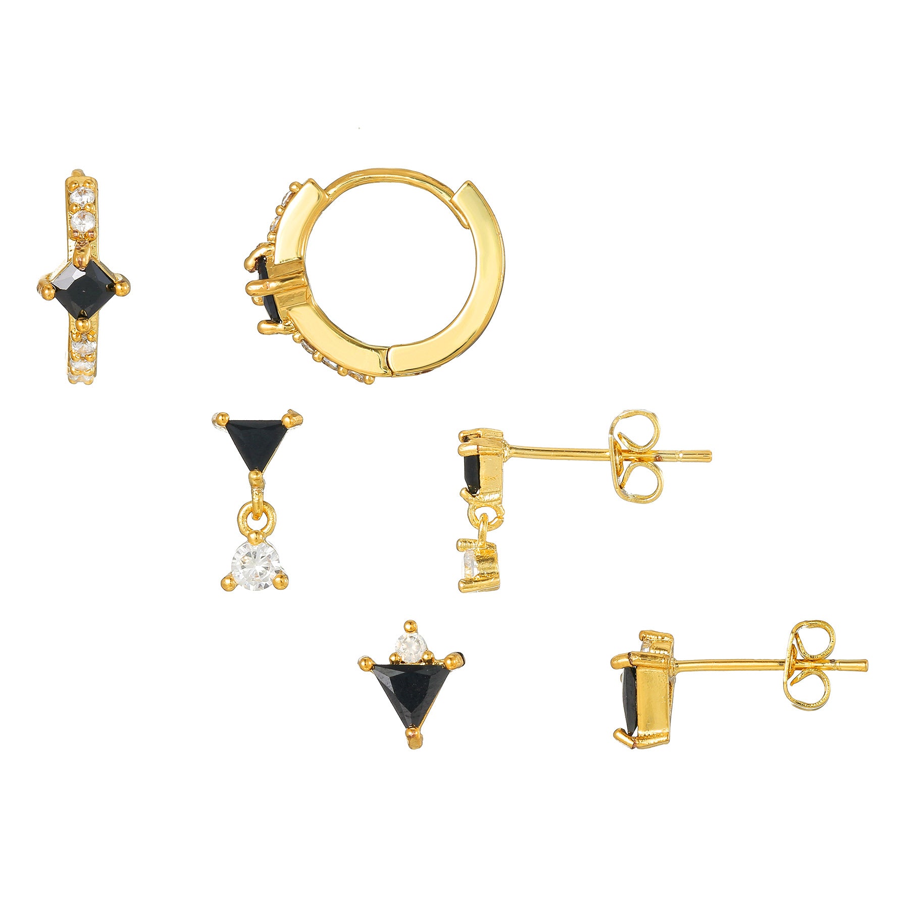 European And American-style Double-layer Ear Bone Clip - sparklesway.co.uk 