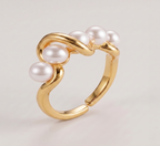 Pearl Beads Wrap Niche Ring Tenderness