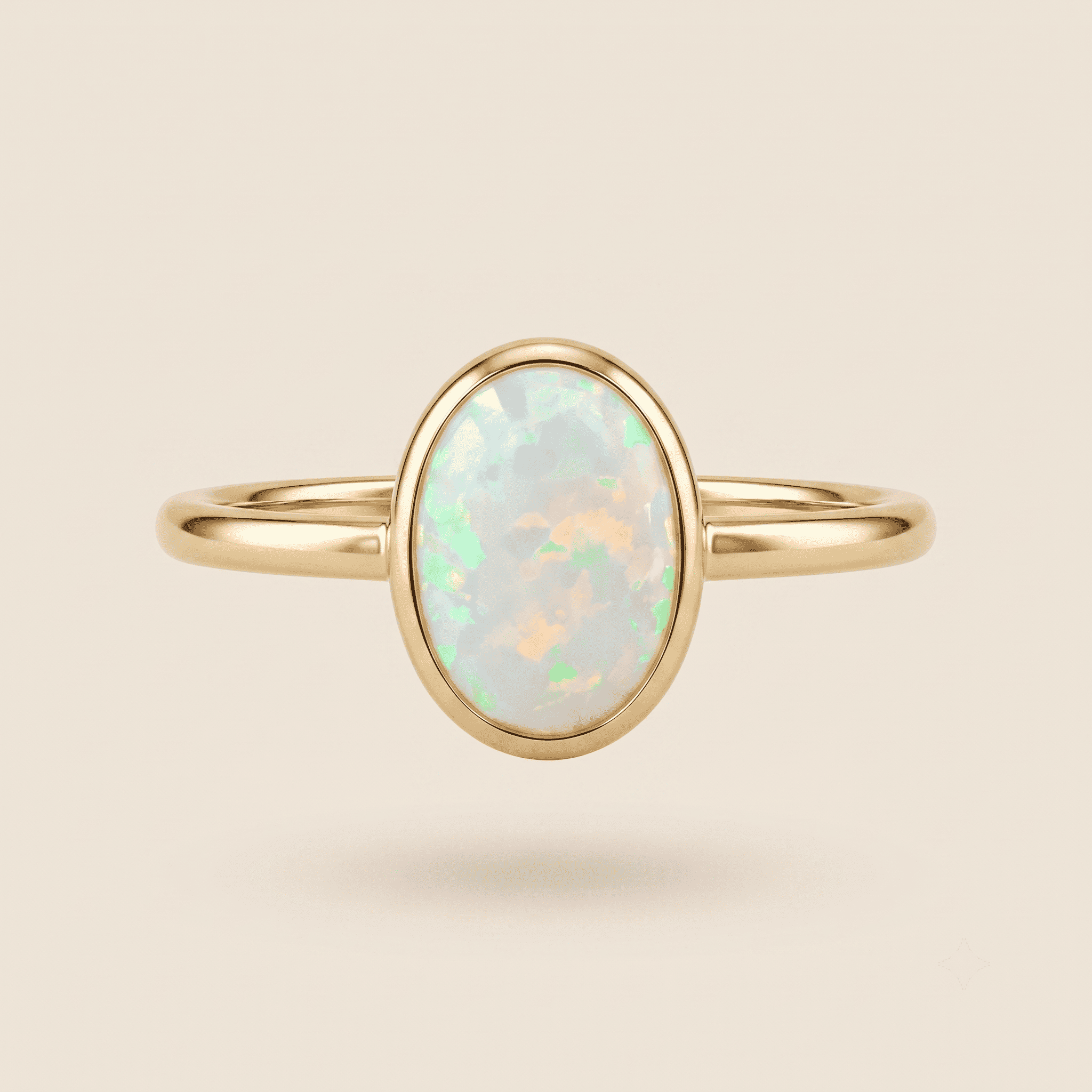 Gold Opal Ring For Women Rings