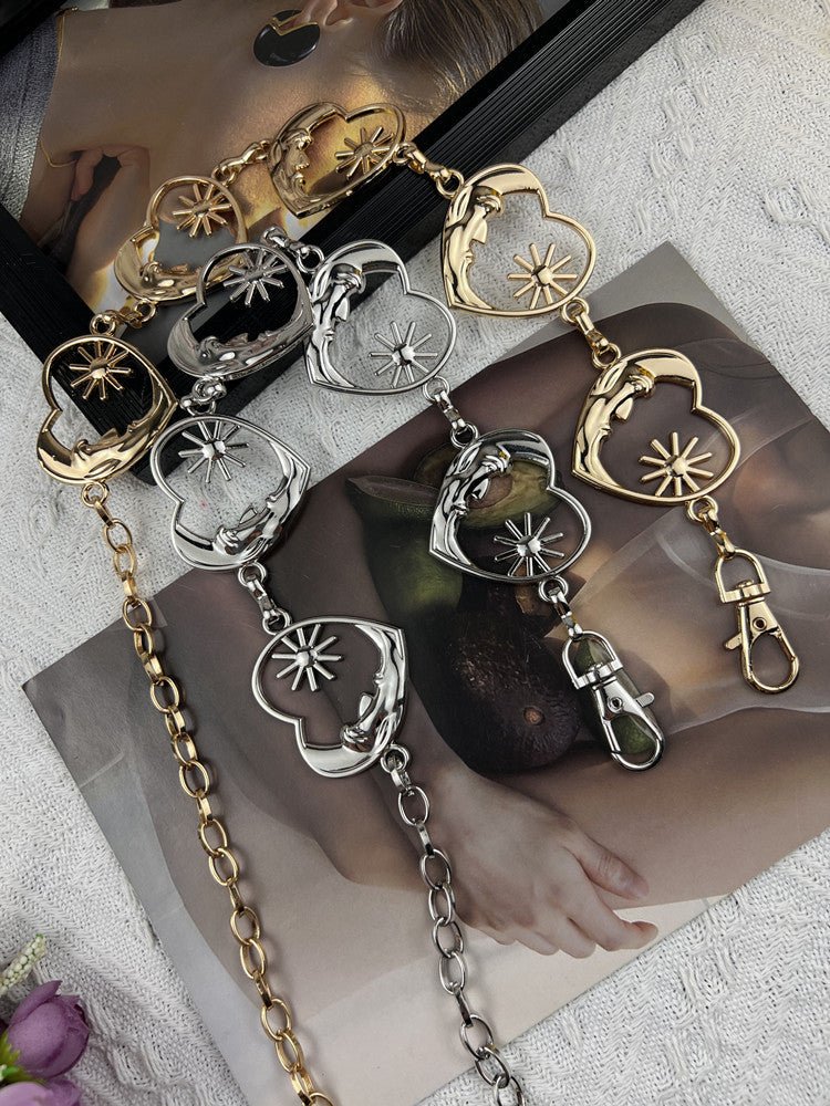 Love Metal Waist Chain Accessories For Women - sparklesway.co.uk 