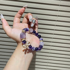 Natural Amethyst Bracelet Dream Women - sparklesway.co.uk 