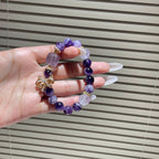 Natural Amethyst Bracelet Dream Women - sparklesway.co.uk 