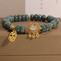 Natural Emerald Jade Bracelet For Women - sparklesway.co.uk 