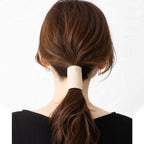 PU Leather Headband Gel Women Ponytail Clip Decoration Hair Accessories - sparklesway.co.uk 