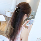 Cute cat hollow hair clips - sparklesway.co.uk 