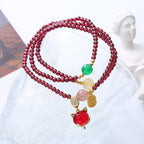 Personality Natural Crystal Fox Bracelet Women - sparklesway.co.uk 