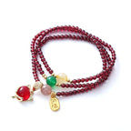 Personality Natural Crystal Fox Bracelet Women - sparklesway.co.uk 
