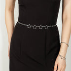 Simple Fashion Men And Women Star Metal Waist Chain Sexy Cutout Five-pointed Star Body Chain Jeans Dress Accessories - sparklesway.co.uk 