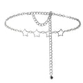 Simple Fashion Men And Women Star Metal Waist Chain Sexy Cutout Five-pointed Star Body Chain Jeans Dress Accessories - sparklesway.co.uk 