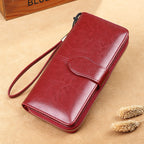 Large Zip Leather Wallet Interior — sparklesway.co.uk