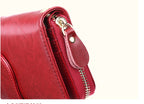 Large Zip Leather Wallet Compartments — sparklesway.co.uk