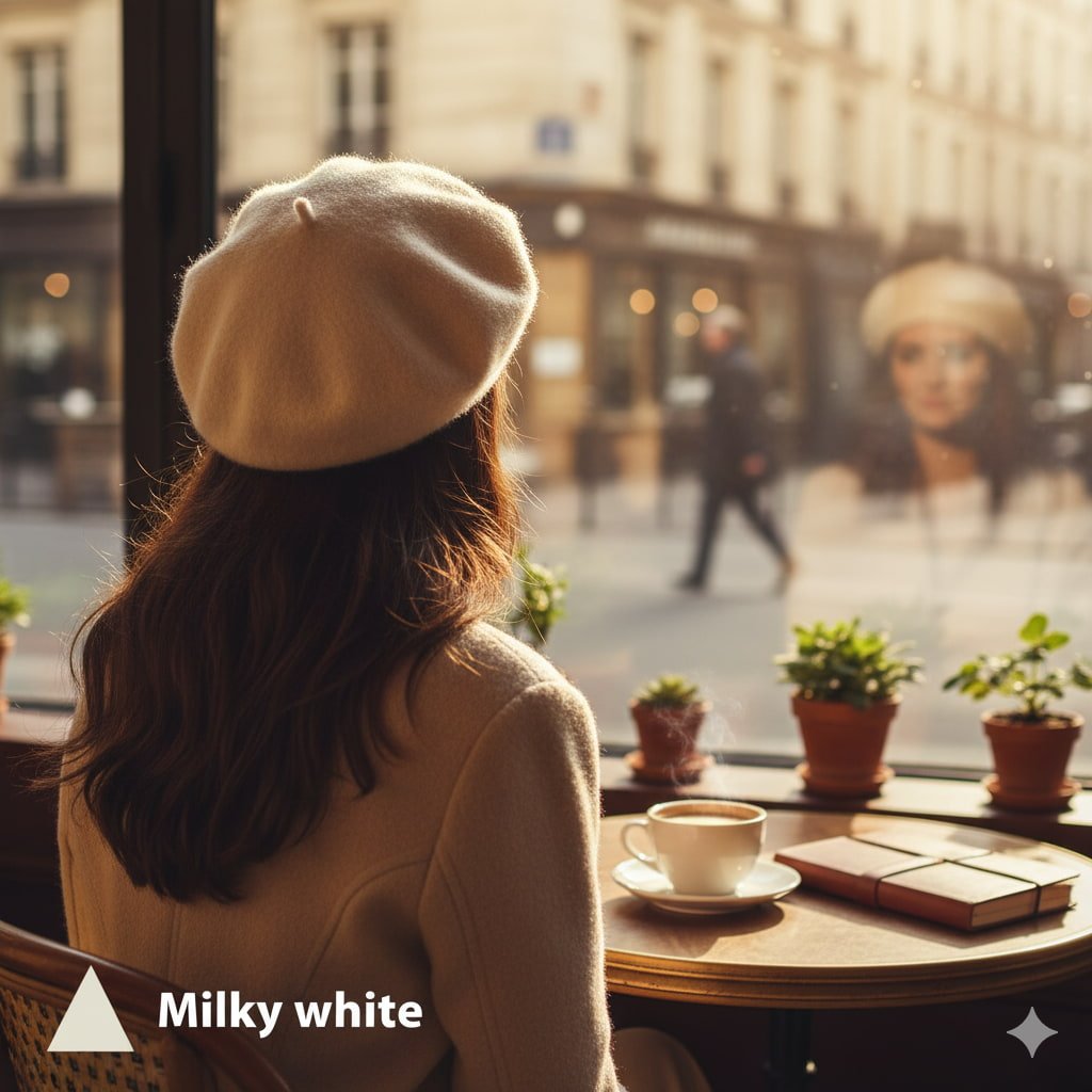 Classic Wool Beret | British Style Beret Hat for Women - sparklesway.co.uk