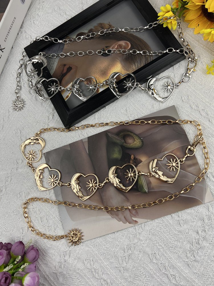 Love Metal Waist Chain Accessories For Women - sparklesway.co.uk