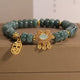 Natural Emerald Jade Bracelet For Women - sparklesway.co.uk