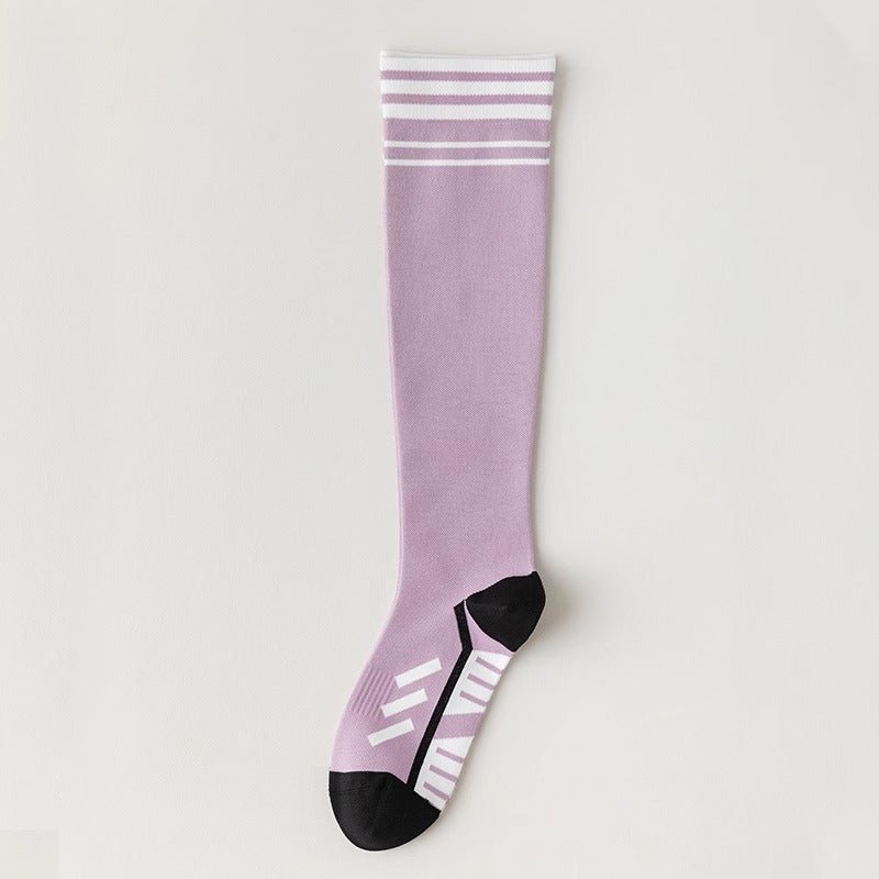 Sports Muscle Compression Socks Women's Elastic Long - sparklesway.co.uk