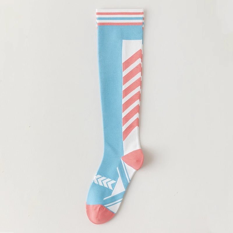 Sports Muscle Compression Socks Women's Elastic Long - sparklesway.co.uk