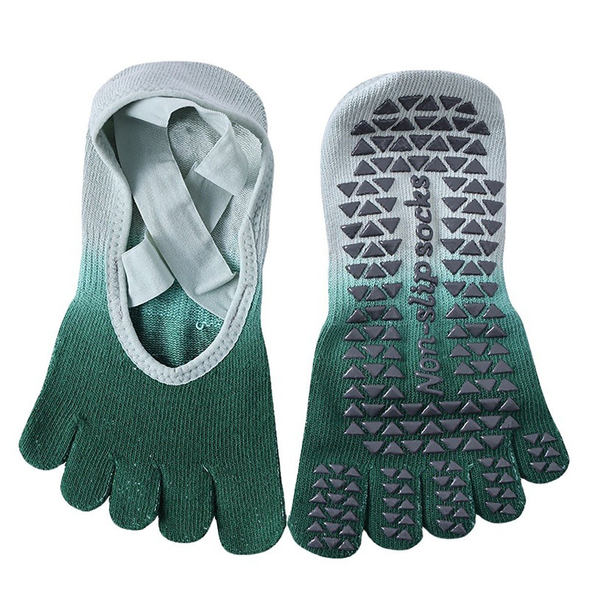 Yoga Grip Socks for Women | Non - Slip Pilates Socks with Grips - sparklesway.co.uk
